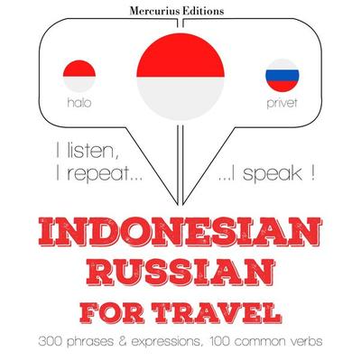 Travel words and phrases in Russian - JM Gardner, Audio, 9782821146655