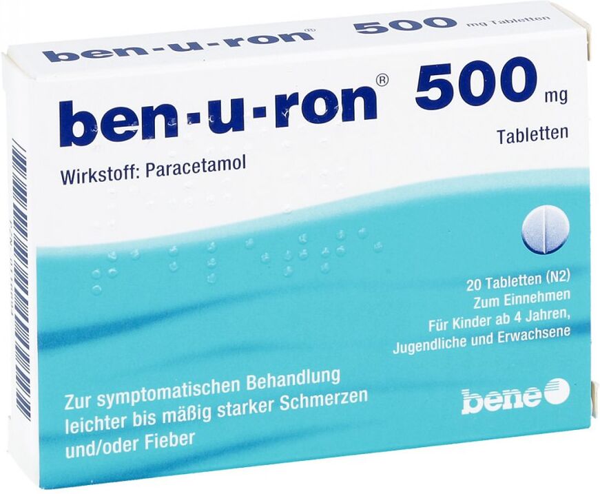 Ben-u-ron 500mg Tabletten