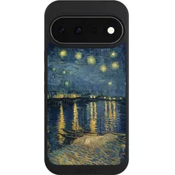 Nivocase Handyhülle für Google Pixel 11 Hülle NIVOpure Case Schwarz Kunst Malerei (Google Pixel 11), Smartphone Hülle, Schwarz