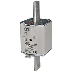 ETI NH Sicherung NH2 gG 280A/500V, 3 Stück