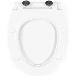 Beldray, WC Deckel, LA00000201WPEU7 Anti-bac Ultra-Slim Toilet Seat, White