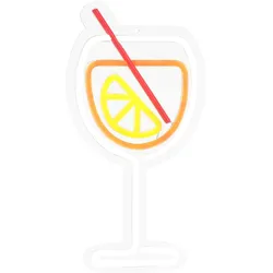 Luca Lighting Neon Light  Lemon Tea - weiß|gelb|orange|rot