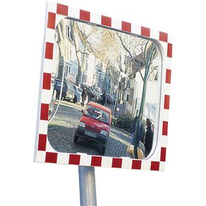 Moravia Verkehrsspiegel DIAMOND 2, 80 x 60cm, Sicherheitsglas, für Außenbereich