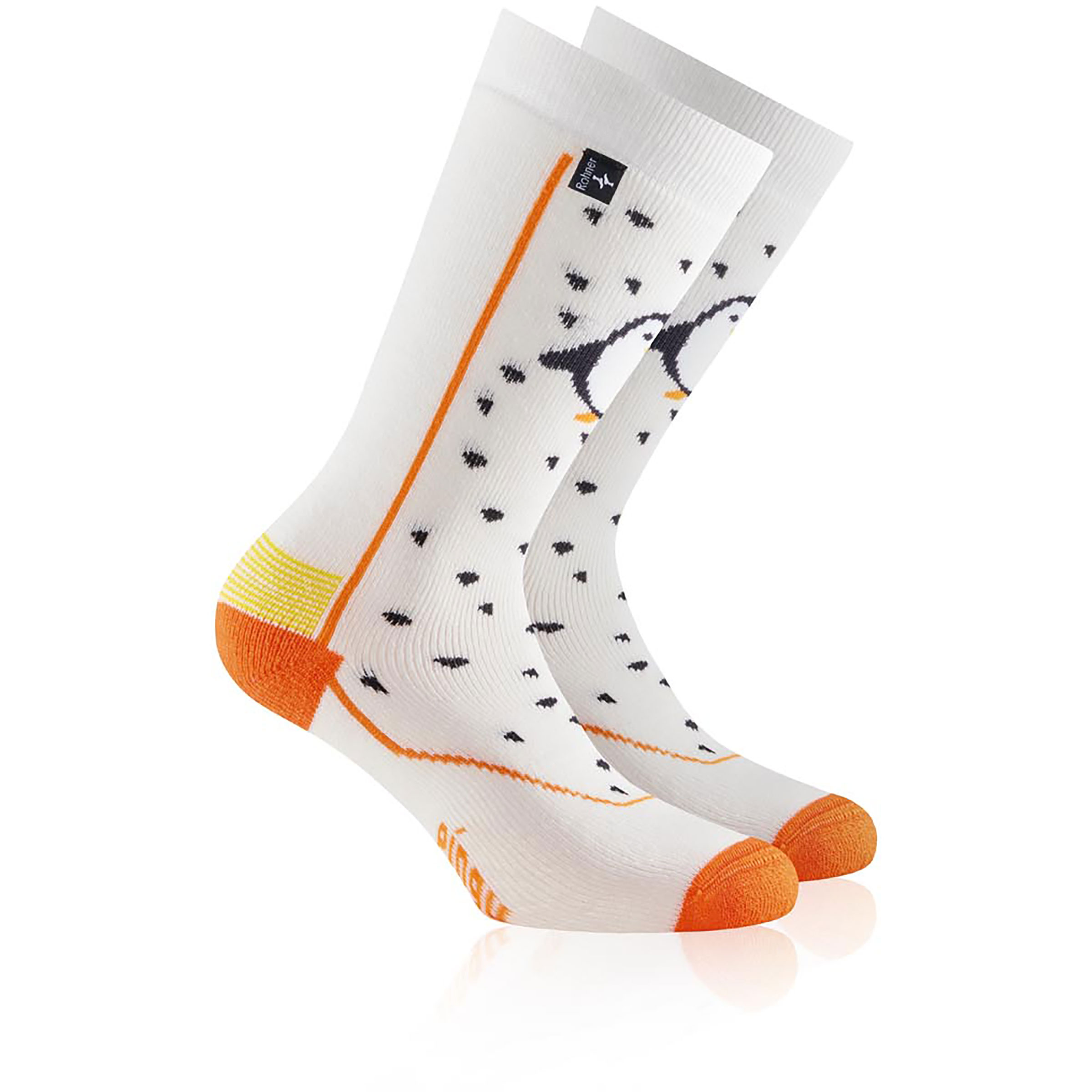 Rohner Pinguin Kinder Freizeitsocken weiss Größe 23 Lifestyle Isolierend schoeller