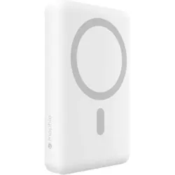 mophie Snap+ Powerstation (10000 mAh, 15 W), Powerbank, Weiss