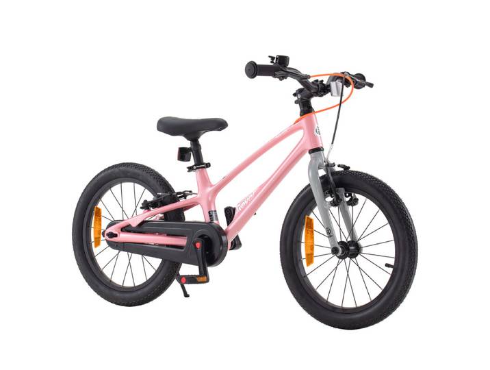 RoyalBaby + Kids fiets + EZ Shark + 18 inch roze, nettogewicht 7 kg