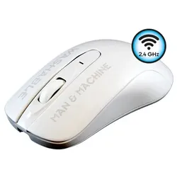 Man & Machine CM/WI/W5 Maus Medizinisch Beidhändig RF Wireless Optisch 1000 DPI