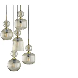 Pendelleuchte   ¦ creme ¦ Maße (cm): H: 143  Ø: 37.0