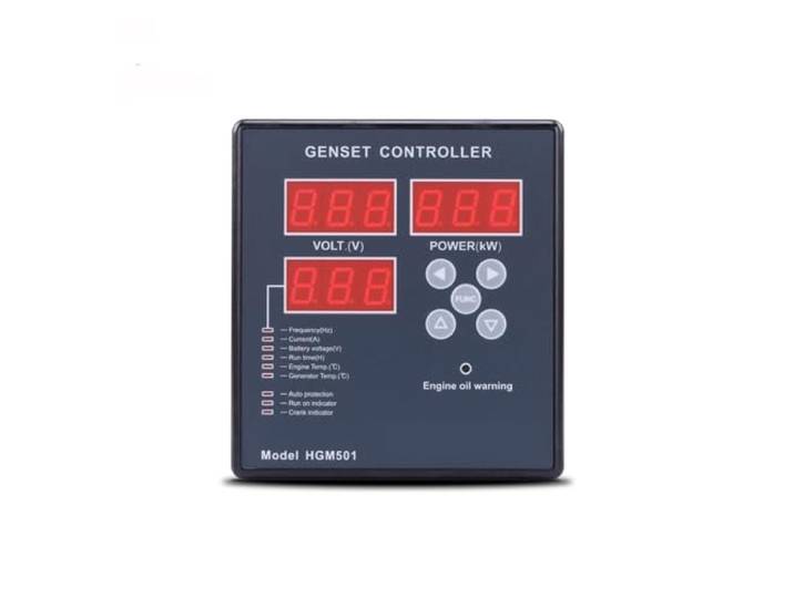 DOMOJT HGM501 Benzin-Generator, einphasiger Generator, automatischer Start-Stopp, Kleiner digitaler Controller