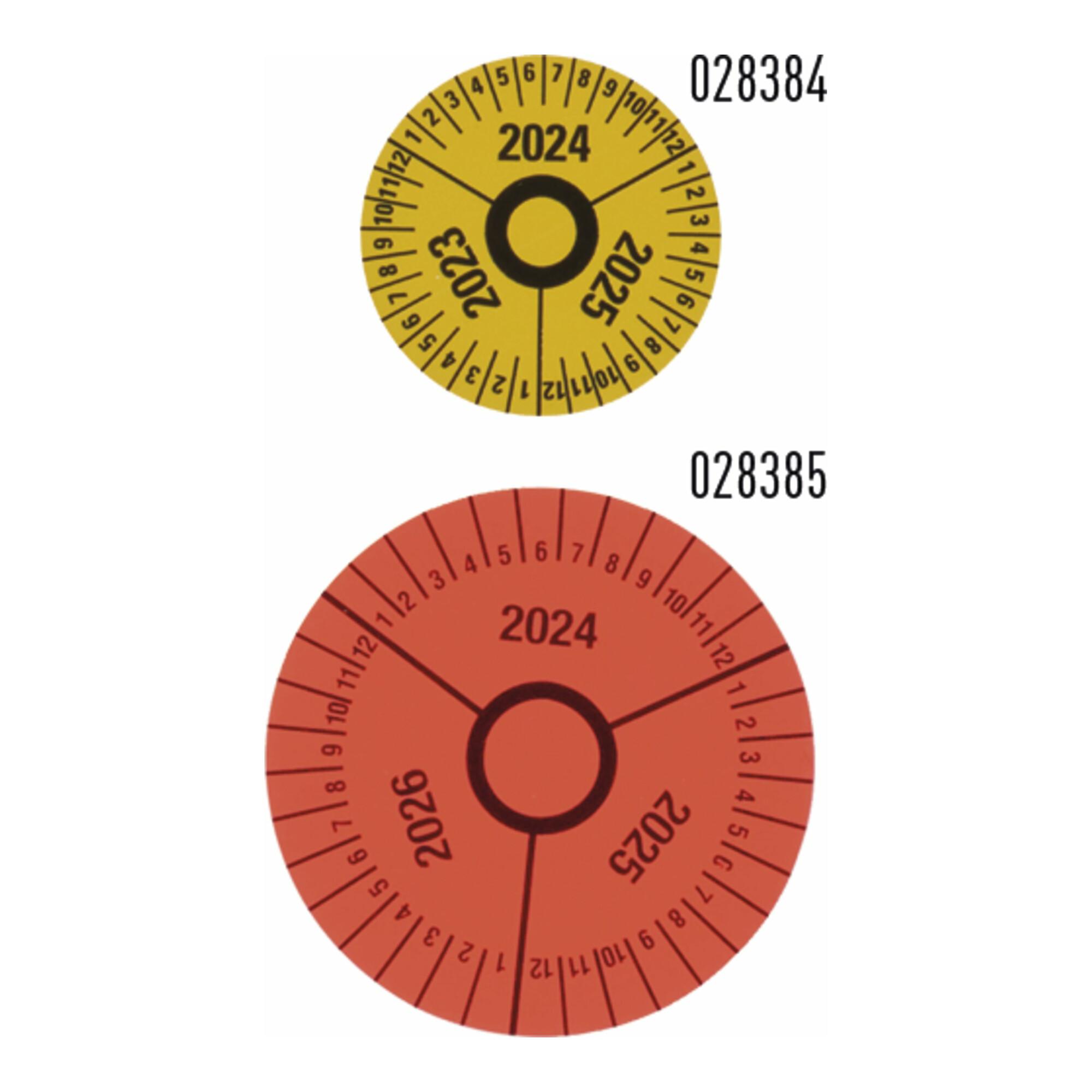 ZARGES Prüfplakette Rot (828385)