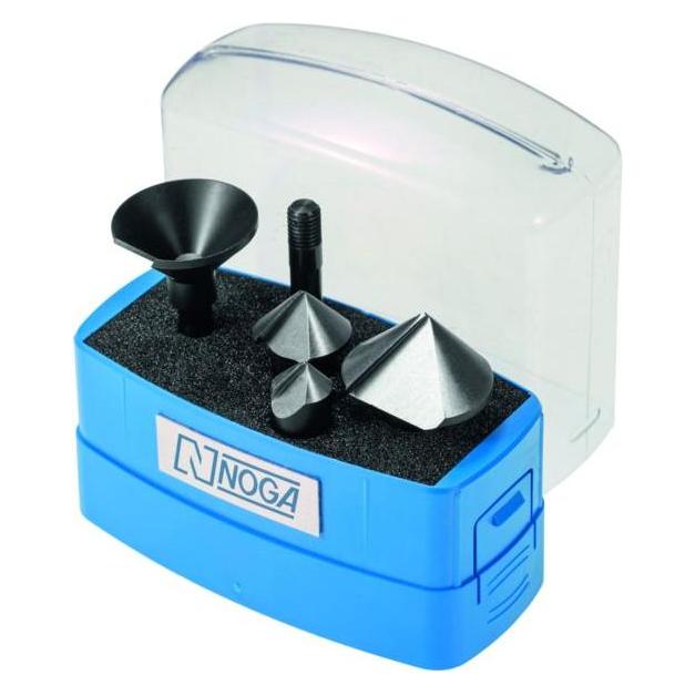 Noga Entgrater-Sortiment in Kunststoffbox 6-teilig (CS7000)