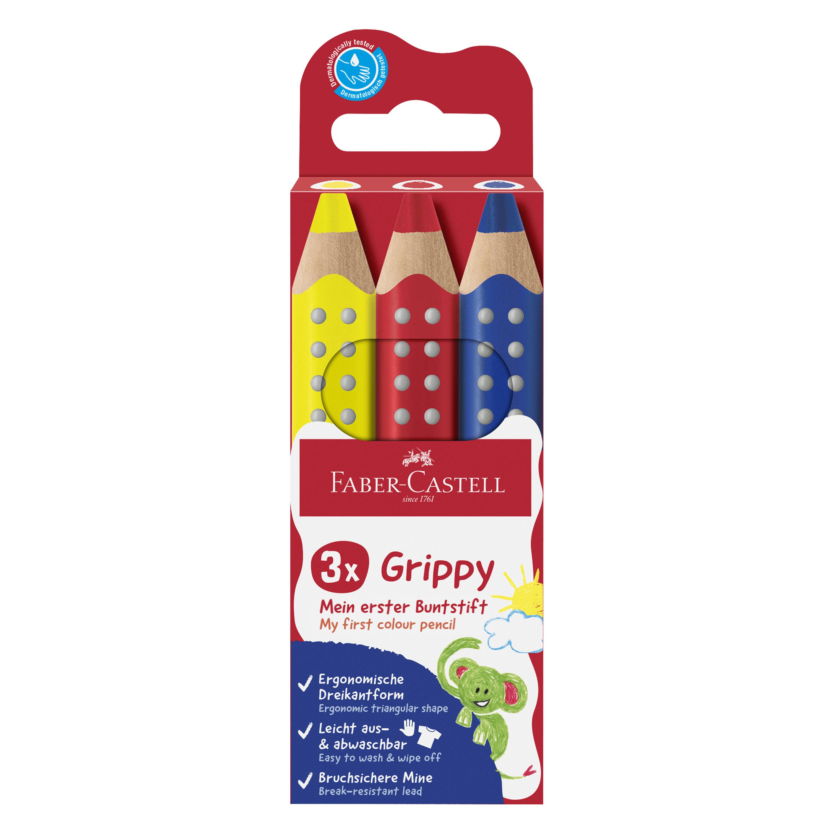 Faber-Castell Farbstifte Grippy (3x) (110707)