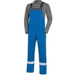 Uvex, Arbeitshose, Latzhose multifunction blau, kornblau 60, 62 (60, 62)