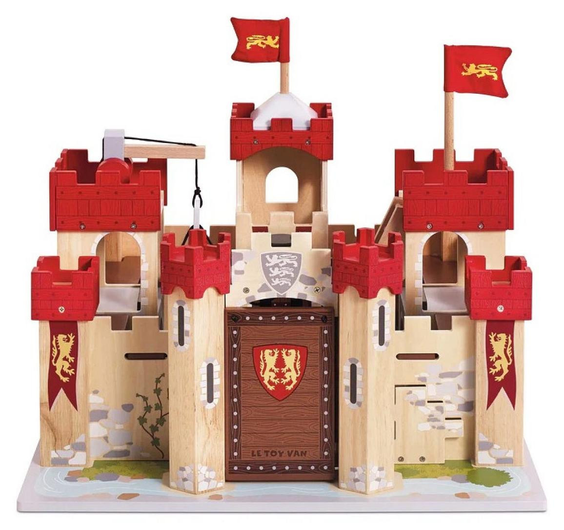 Le Toy Van Lionheart houten kasteel meerkleurig