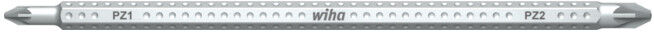 Wiha Tournevis avec lame interchangeable SYSTEM 6 Pozidriv (00632) PZ1 - PZ2 x 150 mm (00632)