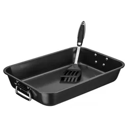 GSW Brat- und Auflaufform 40 x 28,5cm mit Pfannenwender
