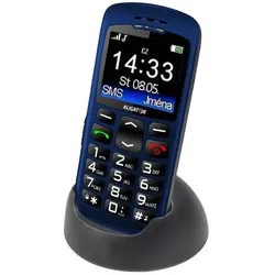Aligator A670 Senior modrÃ1⁄2 + stol.nab. (2.20", 0.30 Mpx), Tastenhandy, Blau