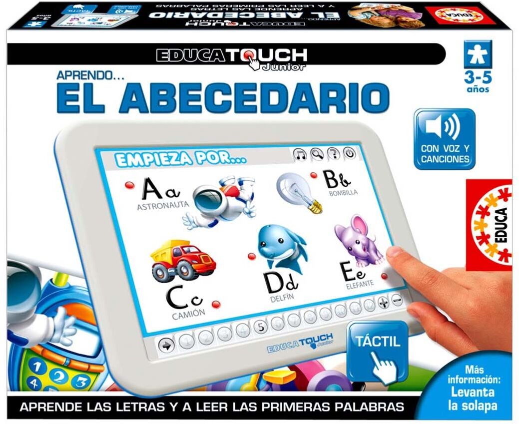 Educa Borrás Educa Touch Junior aprendo el abecedario .