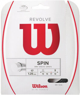 Wilson Revolve -Sträng, Svart, 17/1,25 Mm