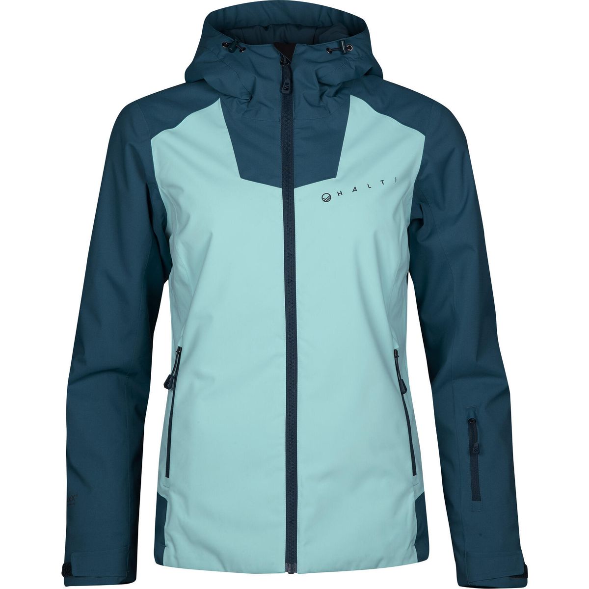 Halti Wedeln W DX Ski Jacket tibetan stone blue (C30) 40 059-2601-C30-40