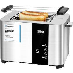 Lebenlang LBL9898 Toaster mit Brötchenaufsatz Edelstahl 9925109898