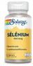 Solaray Sélénium 100 mcg Sans Levure 90 Unités - Pot 90 VegCaps