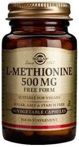 Solgar L-Metionina 500 mg 30 VCaps