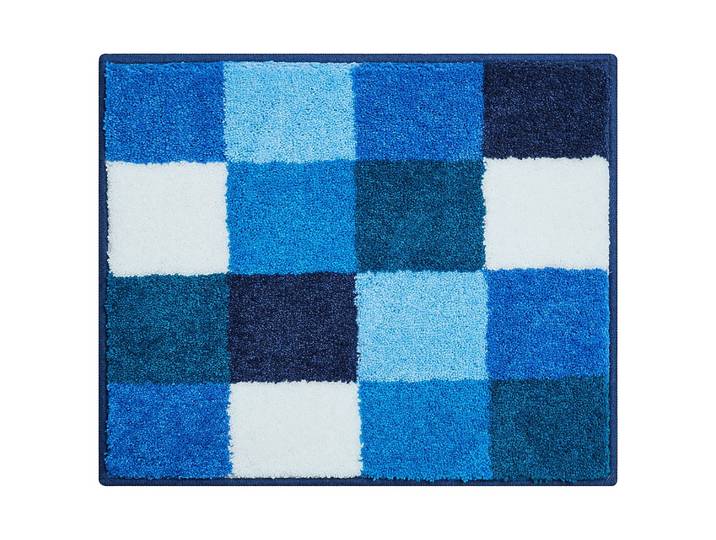 home24 Badmat Bona 50 x 60cm blauw/blauw/wit