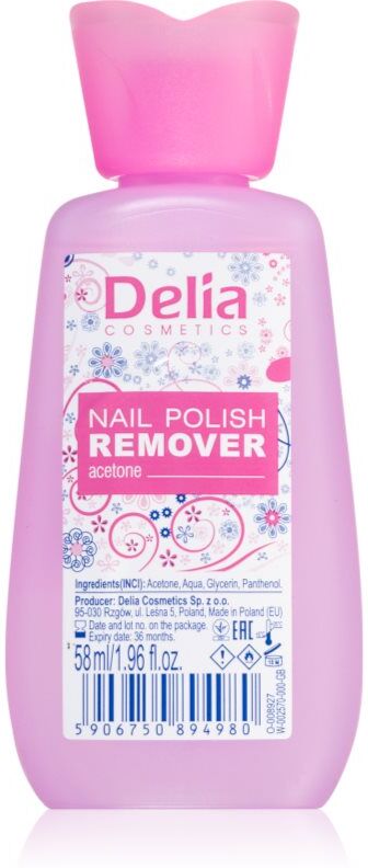 Delia Cosmetics Flower One nail polish remover 58 ml