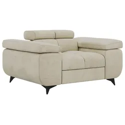 SESSEL NIDELLO - Beige Velvet