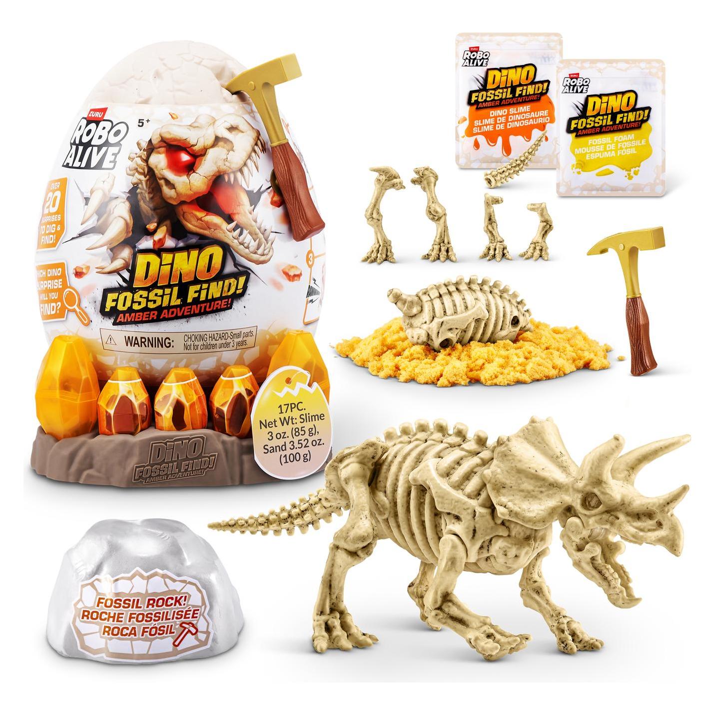 Zuru Robo Alive - Fossil Find Amber Adventure (71153)