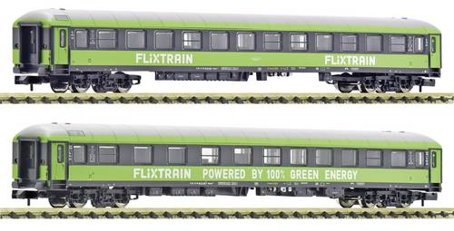 Fleischmann 6260085 N 2-tlg. Set 1: Reisezugwagen, FlixTrain