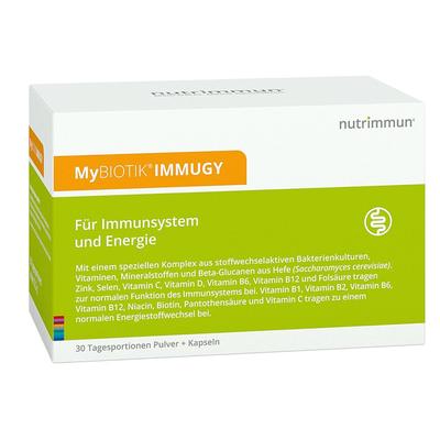 Mybiotik Immugy Kombipackung 30x2 g+60 Kapseln 30 St