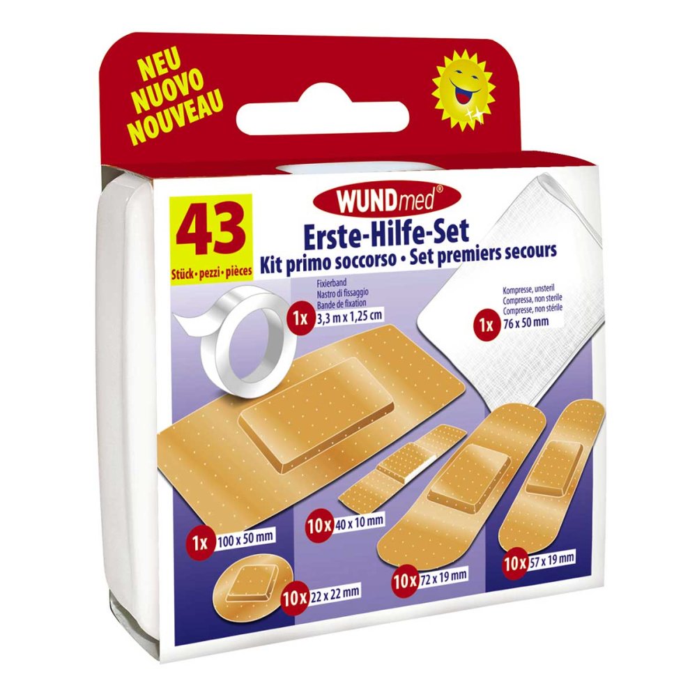 Megadent Deflogrip Gerhard Reeg GmbH Erste Hilfe Kasten 43teilig 11266764