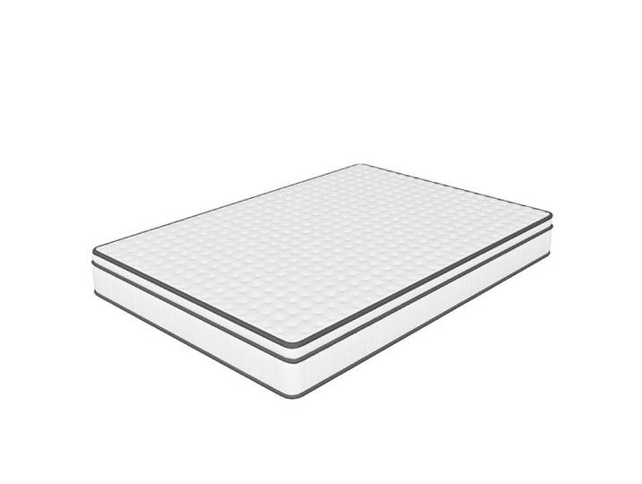Matelas 90x200 cm - TIMPFEE - Zen - Mémoire de forme - Ferme - Ressorts ensachés