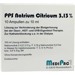 NATRIUMCITRAT 3,13% Ampullen 100 ml