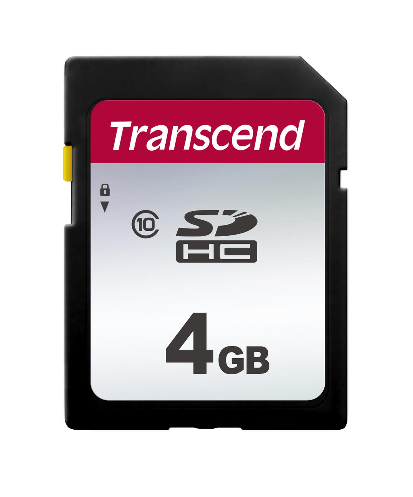 Transcend SDHC 300S 4GB Speicherkarte 4 GB TS4GSDC300S