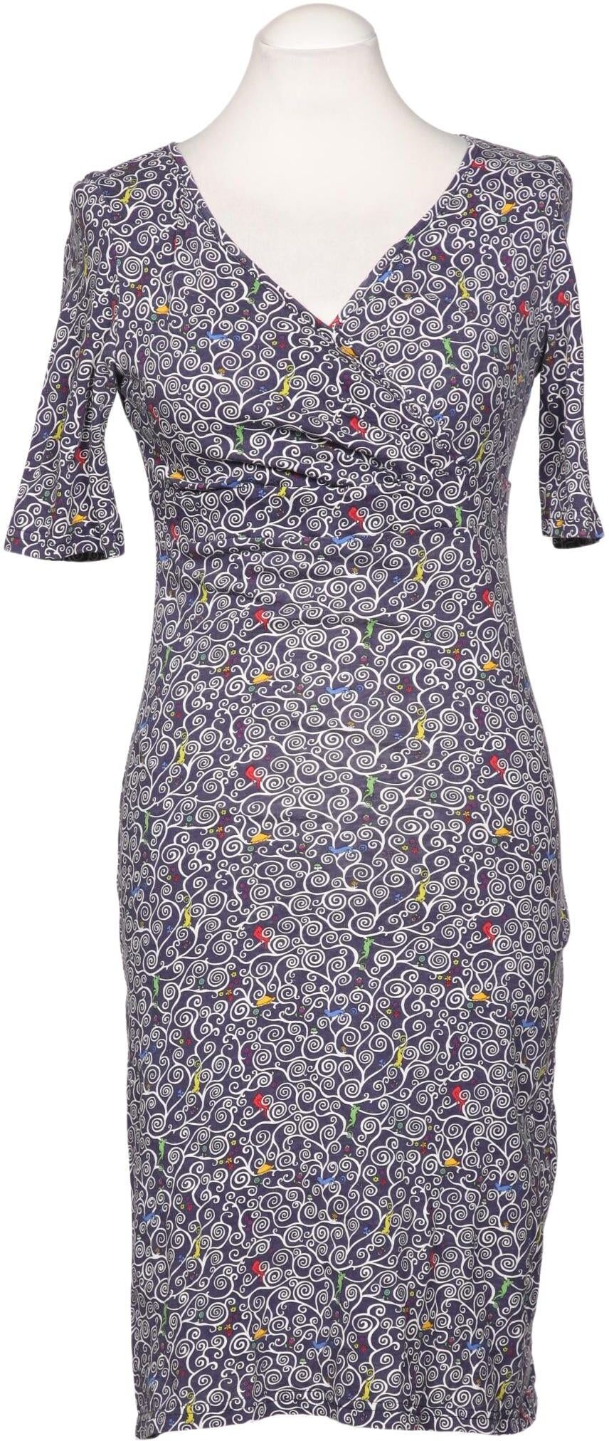 Ellen Eisemann Damen Kleid, Lila, Gr. M, Baumwolle - Second Hand