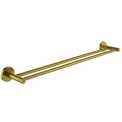 Grohe Essentials Doppel-Badetuchhalter 40802GN1 60cm, verdeckte Befestigung, cool sunrise gebürstet
