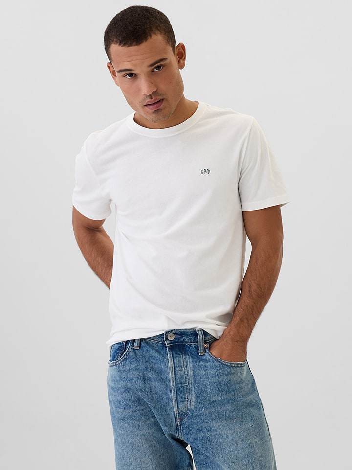 GAP Shirt in Weiß - XXL