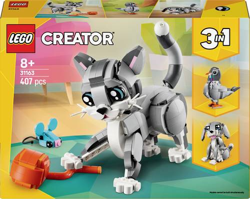31163 LEGO CREATOR Graue Katze