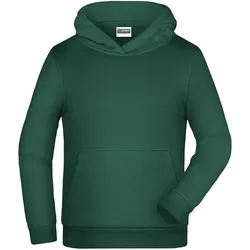 Kinder Basic Hoody Children "JN796K" - XS - dark-green