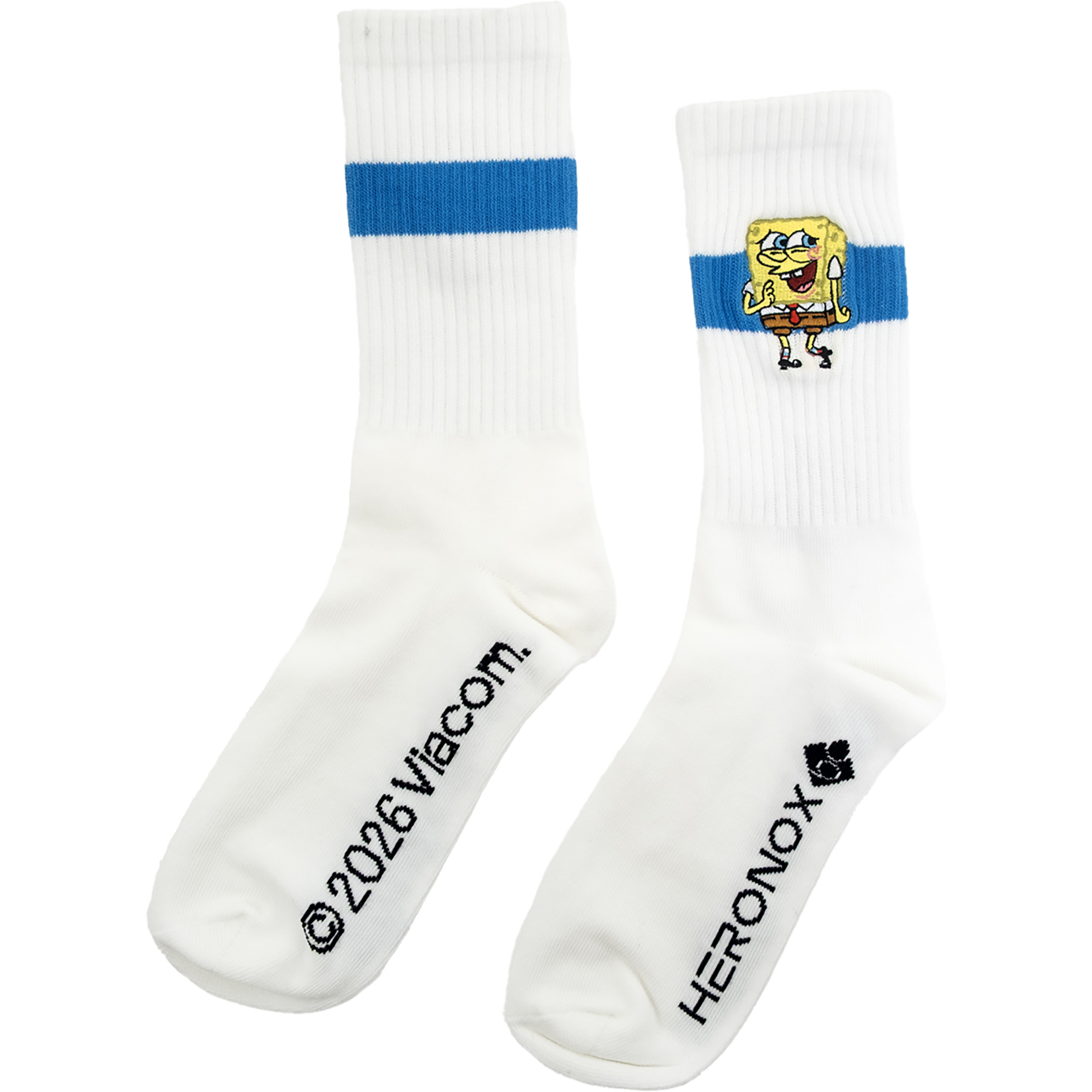 Bavarian Caps Spongebob ist verlegen Freizeitsocken weiss Größe 36 Lifestyle
