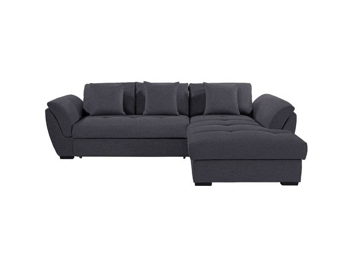 Ecksofa - graphit - Liegefunktion - Recamiere rechts