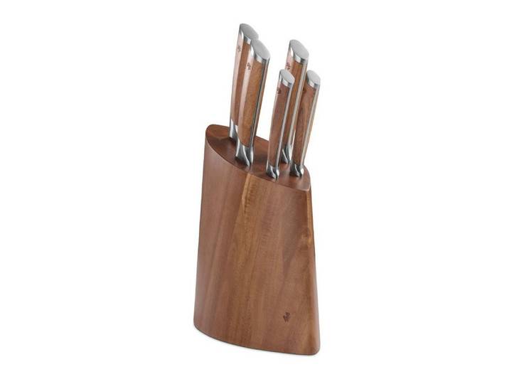 Paul Wirths Messerblock ACACIA (5tlg), Akazienholz inklusive 5 Küchenmesser