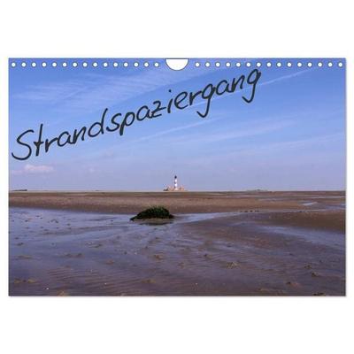 Strandspaziergang / Geburtstagskalender (Wandkalender 2027 DIN A4 quer), CALVENDO Monatskalender