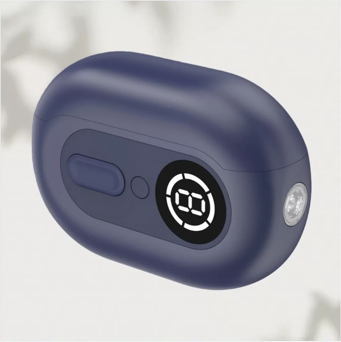 INF 4-in-1 Elektrischer Nagelknipser: Professionelle Nagelpflege mit Schleifen, Polieren & LED-Licht Blau