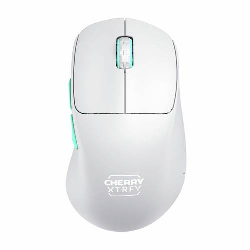 Cherry XTRFY M64 Wireless, White Maus Funk Optisch 5 Tasten
