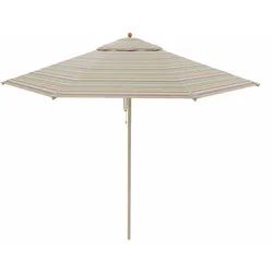 Runder Sonnenschirm Ø 250 cm Klassiker Multicolor mini, mit Flaschenzug