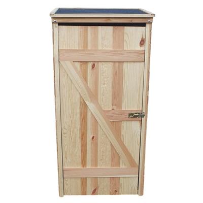 Geräteschrank PROMADINO "Speyer", beige (natur), B:72,5cm H:148cm T:68,6cm, Massivholz, Metall, Schränke, besonders robust aus zertifiziertem Kiefernholz gefertigt
